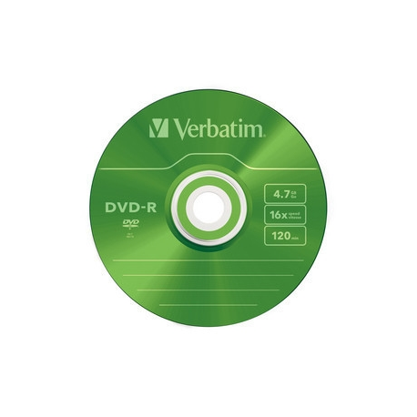 Verbatim Colours - 5 x DVD-R - 4.7 GB 16x - 5