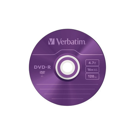 Verbatim Colours - 5 x DVD-R - 4.7 GB 16x - 6