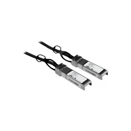 StarTech.com Cisco SFP-H10GB-CU3M Compatible 3m 10G SFP+ to SFP+ Direct Attach Cable Twinax, 10GbE SFP+ Copper DAC 10 Gbps Low Power Passive Transceiver Module DAC, Cisco Firepower, ASR920 - Lifetime Warranty (SFPCMM3M) - Direct attach cable - SFP+ to SFP+ - 3 m - twinaxial - for P / N: ET10GSFP, PEX10000SFPI, PEX10GSFP, PEX10GSFP4I, PEX20000SFPI - 3