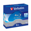 Verbatim - 5 x BD-R - 25 GB 6x - jewel case