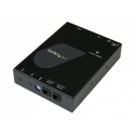 StarTech.com HDMI Video Over IP Gigabit LAN Ethernet Receiver for ST12MHDLAN - 1080p - HDMI Extender over Cat6 Extender Kit (ST12MHDLANRX) - Video / audio extender - receiver - GigE, HDMI - up to 100 m - for P / N: ST12MHDLAN, SVA12M2NEUA, SVA12M5NA, VIDWALLMNT