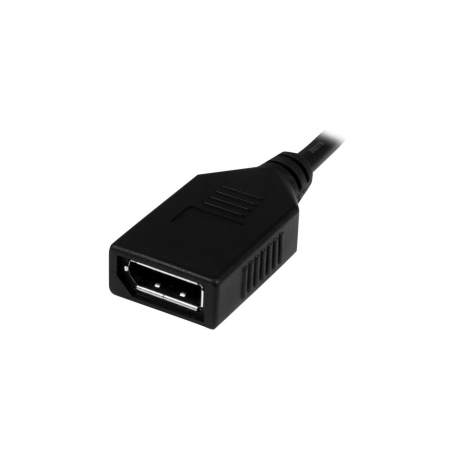 StarTech.com 4K 30Hz HDMI to DisplayPort Video Adapter w / USB Power - 6 in - HDMI 1.4 (Male) to DP 1.2 (Female) Active Monitor Converter (HD2DP) - Adapter cable - HDMI, USB (power only) male to DisplayPort female - 25.5 cm - black - active, 4K30Hz (3840 x 2160) support - for P / N: SV211HDUC, SV221HUC4K - 4