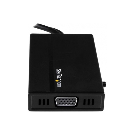 StarTech.com 4K 30Hz HDMI to DisplayPort Video Adapter w / USB Power - 6 in - HDMI 1.4 (Male) to DP 1.2 (Female) Active Monitor Converter (HD2DP) - Adapter cable - HDMI, USB (power only) male to DisplayPort female - 25.5 cm - black - active, 4K30Hz (3840 x 2160) support - for P / N: SV211HDUC, SV221HUC4K - 7