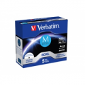 Verbatim M-Disc - 5 x BD-R XL - 100 GB 4x - ink jet printable surface - jewel case