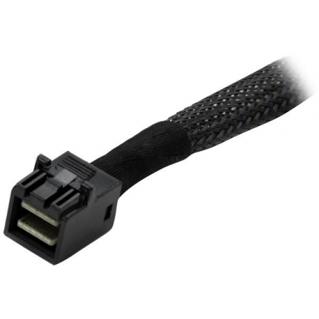StarTech.com 1m Internal Mini SAS Cable - SFF-8087 to SFF-8643 - Mini SAS to Mini SAS (SAS87431M) - SAS internal cable - SAS 12Gbit / s - Mini SAS (SFF-8087) (P) to 4 x Mini SAS HD (SFF-8643) (P) - 1 m - latched, straight connector - black - for P / N: SFF86448PLT2 - 2