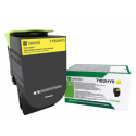 Lexmark X417 - High Yield - yellow - original - toner cartridge LCCP, LRP - for Lexmark CS417dn, CS517de, CX417de