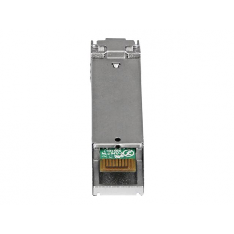 StarTech.com Cisco Meraki MA-SFP-1GB-SX Compatible SFP Module, 1000BASE-SX, 1GbE MMF Optic Transceiver, LC Connector, 550m, 850nm, DDM, Cisco Meraki MS225, MX400, Mini GBIC Transceiver - Lifetime Warranty (MASFP1GBSXST) - SFP (mini-GBIC) transceiver module (equivalent to: Cisco Meraki MA-SFP-1GB-SX) - GigE - 1000Base-SX - LC multi-mode - up to 550 m - 850 nm - 3