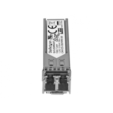 StarTech.com Cisco GLC Connector LX-SM-RGD Compatible SFP Module, 1000BASE-LX, 1GbE Single Mode Fiber Optic Transceiver, LC Connector, 10km 1310nm, DDM, Cisco Firepower, ASR920, IE2000 - Lifetime Warranty (GLCLXSMRGDST) - SFP (mini-GBIC) transceiver module (equivalent to: Cisco GLC-LX-SM-RGD) - GigE - 1000Base-LX - LC single-mode - up to 10 km - 1310 nm - 1