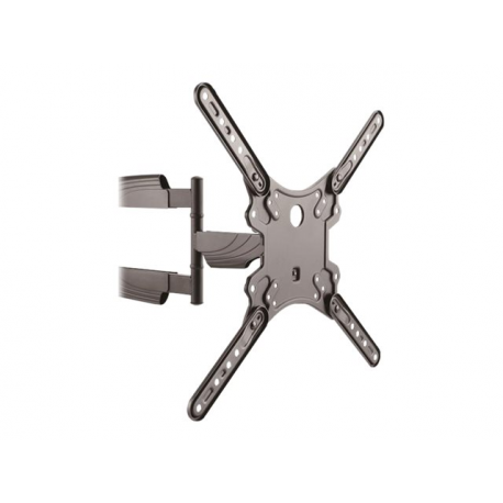 StarTech.com Full Motion TV Wall Mount, 32-55 inch (77lb / 35kg) VESA Displays, Low Profile Universal Flat Screen TV Wall Mount, Heavy Duty Adjustable Tilt / Swivel Articulating Arm Bracket - Cable Management (FPWARTB1M) - Mounting kit (articulating arm, wall mount, wrench) - for TV - plastic, steel - black - screen size: 32"-55" - wall-mountable - for P / N: HDMIPLATE - 2