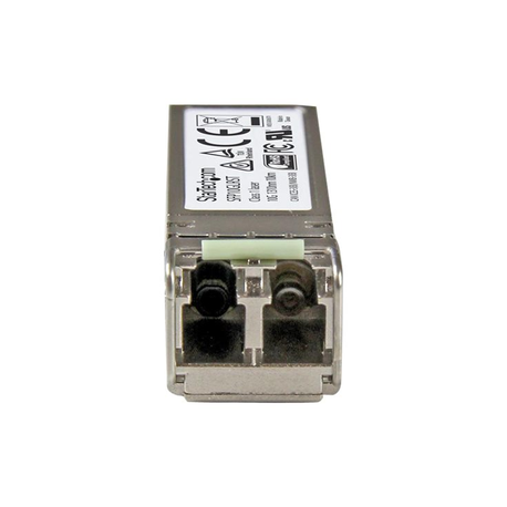 StarTech.com Cisco SFP-10G-LR Compatible SFP+ Module, 10GBASE-LR, 10GbE SMF Optic Transceiver, 10GE Gigabit Ethernet SFP+, LC Connector, 10km, 1310nm, DDM, Cisco Firepower, ASR9000, C9300 - Lifetime Warranty (SFP10GLRST) - SFP+ transceiver module (equivalent to: Cisco SFP-10G-LR) - 10 GigE - 10GBase-LR - LC single-mode - up to 10 km - 1310 nm - for P / N: PEX10GSFP - 5