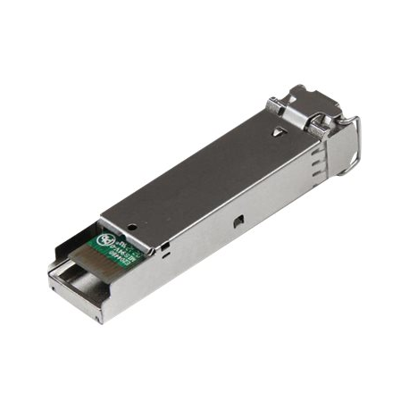 StarTech.com Cisco GLC-SX-MM Compatible SFP Module, 1000BASE-SX, 1GbE Multimode Fiber MMF Optic Transceiver, 1GE Gigabit Ethernet SFP, LC 550m, 850nm DDM, Cisco IE3200, IE3300, ME1200 - Lifetime Warranty (GLCSXMM10PST) - SFP (mini-GBIC) transceiver module (equivalent to: Cisco GLC-SX-MM) - GigE - 1000Base-SX - LC multi-mode - up to 550 m - 850 nm (pack of 10) - 5