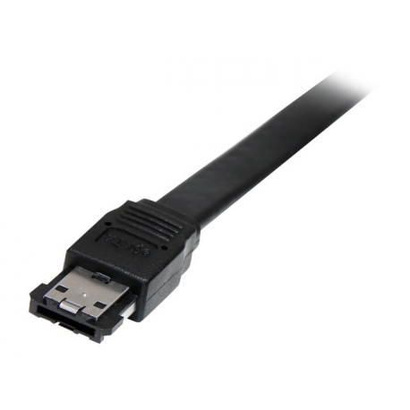 StarTech.com 6 ft Shielded External eSATA Cable M / M - 6ft External SATA Cable - 6ft eSATA Cable (ESATA6) - eSATA cable - Serial ATA 150 - eSATA (M) to eSATA (M) - 1.8 m - black - for P / N: S351BMU33ET, S351BMU33ETG, SATDOCK5U3ER, SDOCKU313E, SDOCKU33EBV, SDOCKU33EF - 2