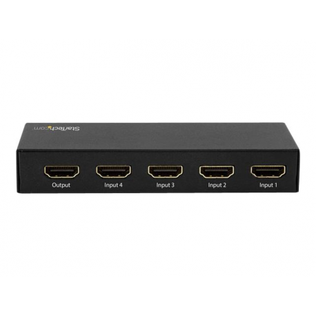 StarTech.com HDMI 2.0 Switch - 4 Port - 4K 60Hz - HDMI Automatic Video Switch Box - Multi Port Hub w / 1 In 4 Out Functionality (VS421HD20) - Video / audio switch - 4 x HDMI - desktop - for P / N: SVA5H2NEUA - 2