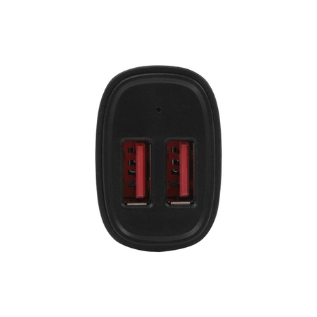 StarTech.com Dual Port USB Car Charger - High Power 24W / 4.8A - Black - 2-Port USB Car Charger - Charge two tablets at once (USB2PCARBKS) - Car power adapter - 24 Watt - 4.8 A - 2 output connectors (USB) - black - for P / N: USBLT1MW, USBLT1MWS, USBLT2MBR, USBLT2MW, USBLT30CMW, USBLTM1MBK, USBLTM1MWH - 3