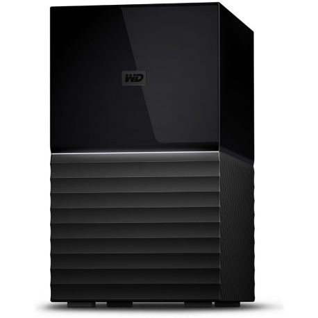 WD My Book Duo WDBFBE0200JBK - Hard drive array - 20 TB - 2 bays - HDD 10 TB x 2 - USB 3.1 (external) - 2