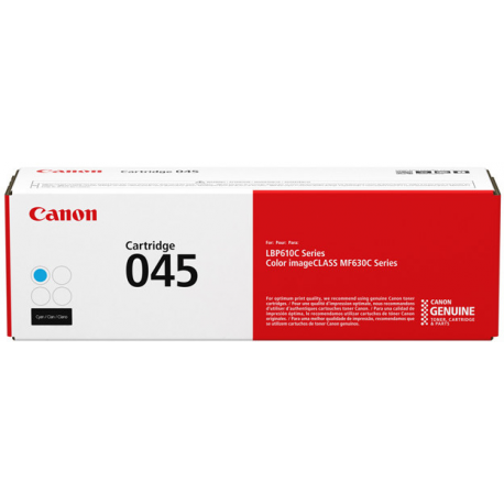 Canon 045 - Cyan - original - toner cartridge - for ImageCLASS LBP612Cdw, MF632Cdw, MF634Cdw - 0