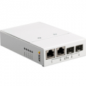 AXIS T8606 Media Converter Switch - Fibre media converter - 100Mb LAN - 10Base-T, 100Base-TX - 2 ports - 2 x RJ-45 / 2 x SFP (mini-GBIC) - for AXIS P1455-LE, P1455-LE-3 License Plate Verifier Kit