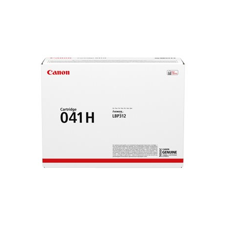 Canon 041 H - High Yield - black - original - toner cartridge - for imageCLASS LBP312dn, LBP312x, MF525dw, MF525x; i-SENSYS LBP312x, MF522x, MF525x - 3
