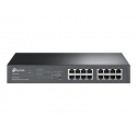 TP-Link TL-SG1016PE - Switch - smart - 8 x 10 / 100 / 1000 (PoE+) + 8 x 10 / 100 / 1000 - desktop, rack-mountable - PoE+ (110 W)