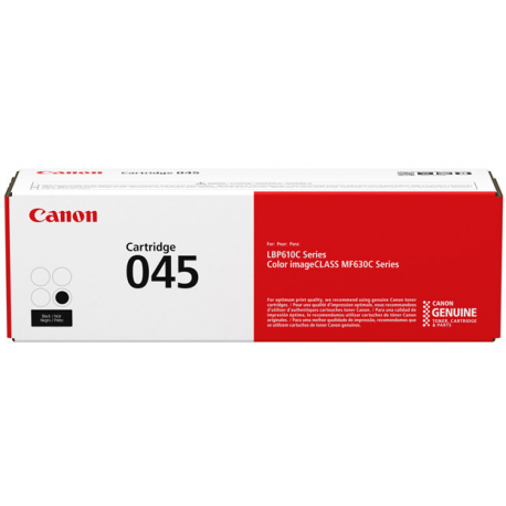 Canon 045 - Black - original - toner cartridge - for ImageCLASS LBP612Cdw, MF632Cdw, MF634Cdw - 0