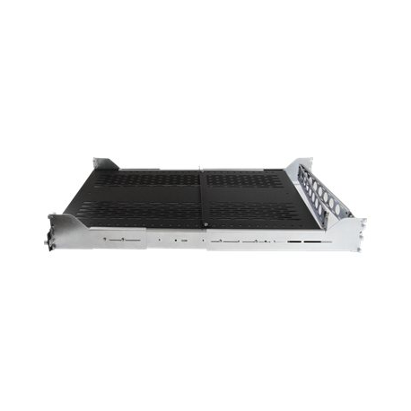 StarTech.com 2U Vented Sliding Server Rack Shelf w / Cable Management Arm - 27.7 to 31.6in Adjustable Mounting Depth - 50lb - 24in Deep - Rack shelf - black - 2U - 19" - for P / N: RK1233BKM, RK2433BKM, RK2537BKM, RK3236BKF, RK4236BKB, RK4242BK24, RK4242BK30 - 0