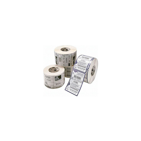 Zebra PolyE 3100T Gloss - Polyethylene (PE) - glossy - permanent acrylic adhesive - white - 76 x 25 mm 5180 label(s) (1 roll(s) x 5180) labels - 0