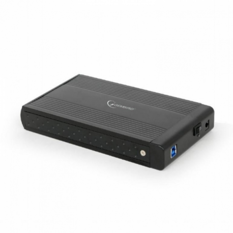 Gembird EE3-U3S-3 - Storage enclosure - 3.5" - SATA 3Gb / s - USB 3.0 - black - 0