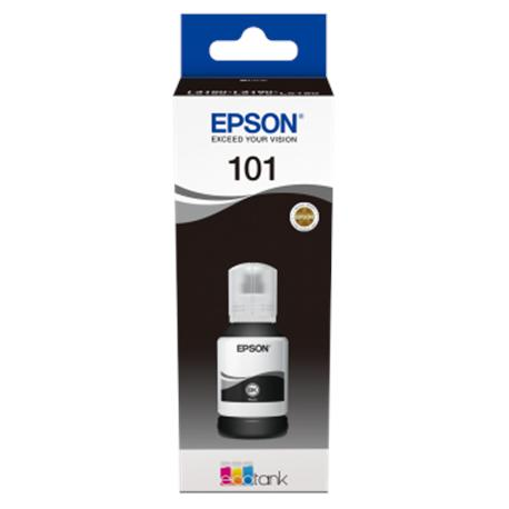 Epson EcoTank 101 - 127 ml - Ultra High Capacity - black - original - ink tank - for Epson L4260, L4266, L6190, L6260, L6270, L6276, L6290; EcoTank L14150; EcoTank ITS L4150 - 0