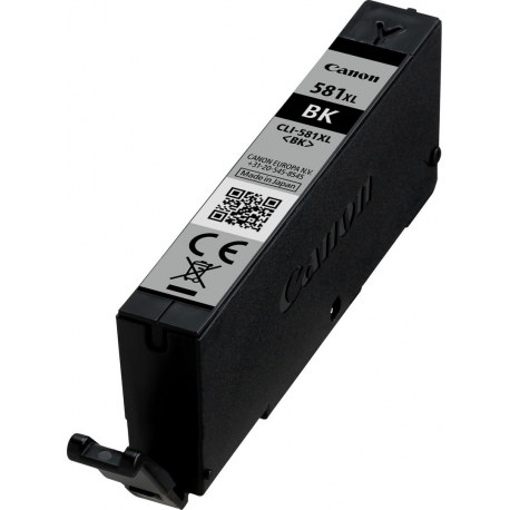 Canon CLI-581BK XL - 8.3 ml - XL size - black - original - ink tank - for PIXMA TS6251, TS6350, TS6351, TS705, TS8251, TS8252, TS8350, TS8352, TS9550, TS9551 - 0
