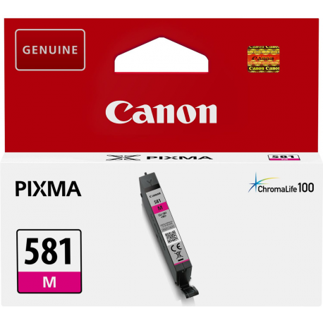 Canon CLI-581M - 5.6 ml - magenta - original - ink tank - for PIXMA TS6251, TS6350, TS6351, TS705, TS8252, TS8350, TS8351, TS8352, TS9550, TS9551 - 1