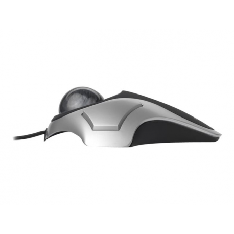 Kensington Orbit Optical Trackball - Trackball - right and left-handed - optical - 2 buttons - wired - USB - silver - 7