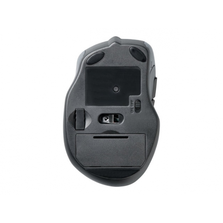 Kensington Pro Fit Mid-Size - Mouse - right-handed - optical - 6 buttons - wireless - 2.4 GHz - USB wireless receiver - black - 6