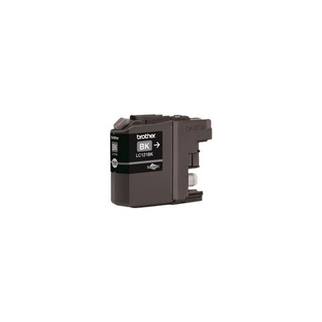 Brother LC121BK - Black - original - ink cartridge - for Brother DCP-J100, J105, J132, J152, J552, J752, MFC-J245, J470, J650, J870 - 3