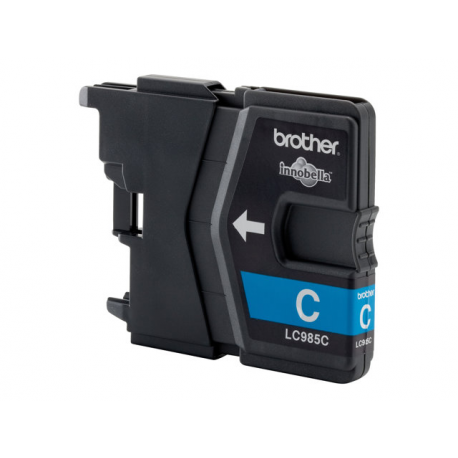 Brother LC985C - Cyan - original - ink cartridge - for Brother DCP-J125, DCP-J140, DCP-J315, DCP-J515, MFC-J220, MFC-J265, MFC-J410, MFC-J415 - 3
