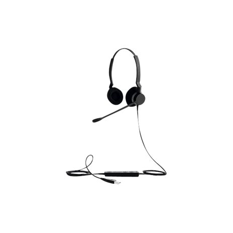 Jabra BIZ 2300 USB MS Duo - Headset - on-ear - wired - USB - 8
