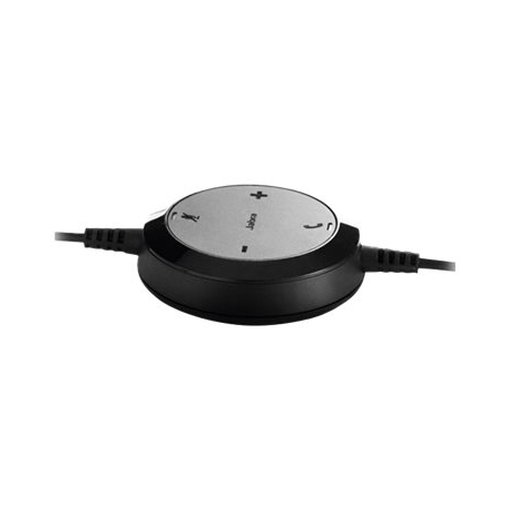 Jabra Evolve 20 MS stereo - Headset - on-ear - wired - USB - Certified for Skype for Business - 5