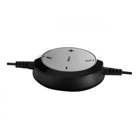 Jabra Evolve 20 MS stereo - Headset - on-ear - wired - USB - Certified for Skype for Business - 8