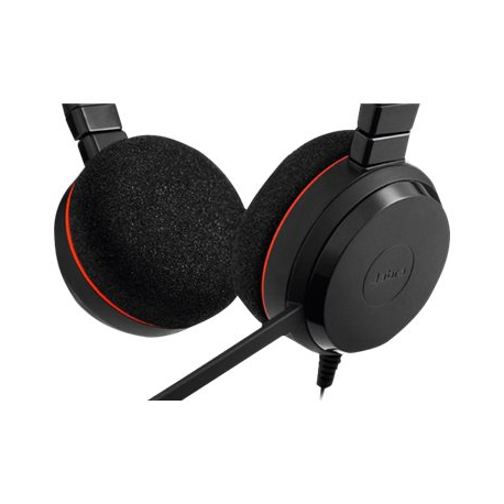 Jabra Evolve 20 UC stereo - Headset - on-ear - wired - USB - 6