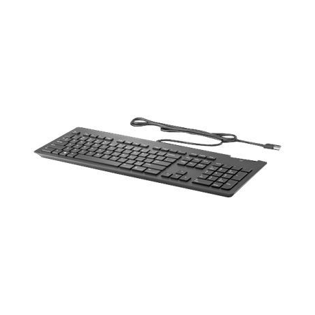 HP Business Slim - Keyboard - USB - English - black - for HP Z1 G9; Elite 600 G9, 800 G9; EliteDesk 80X G8; ProDesk 405 G8; ProOne 440 G9 - 0