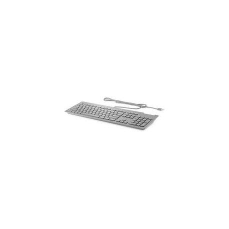 HP Business Slim - Keyboard - USB - English - black - for HP Z1 G9; Elite 600 G9, 800 G9; EliteDesk 80X G8; ProDesk 405 G8; ProOne 440 G9 - 1