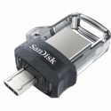SanDisk Ultra Dual M3.0 - USB flash drive - 256 GB - USB 3.0 / micro USB