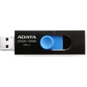 ADATA UV320 - USB flash drive - 128 GB - USB 3.1 - black / blue