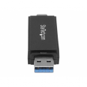 StarTech.com USB Memory Card Reader - USB 3.0 SD Card Reader - Compact - 5Gbps - USB Card Reader - MicroSD USB Adapter - Card reader (MMC, SD, microSD, SDHC, microSDHC, SDXC, microSDXC) - USB 3.0 / USB-C