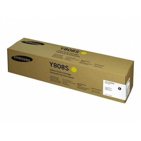 Samsung CLT-Y808S - Yellow - original - toner cartridge (SS735A) - for MultiXpress SL-X400LX, SL-X401LX, SL-X4220RX, SL-X4250LX, SL-X4300LX - 0