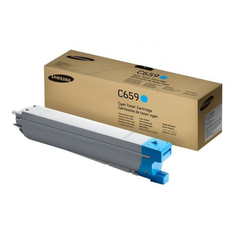 Samsung CLT-C659S - Cyan - original - toner cartridge (SU093A) - for MultiXpress CLX-8640, CLX-8641, CLX-8642, CLX-8650, CLX-8651, CLX-8652; ProXpress SL-C4821 - 0