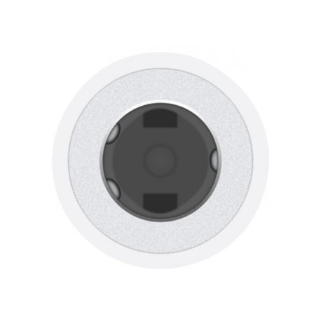 Apple Lightning to 3.5 mm Headphone Jack Adapter - Lightning to headphone jack adapter - Lightning male to stereo mini jack female - for Apple iPad / iPhone / iPod (Lightning) - 1