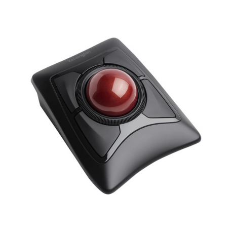 Kensington Expert Mouse Wireless Trackball - Trackball - right and left-handed - optical - 4 buttons - wireless - 2.4 GHz, Bluetooth 5.0 LE - Bluetooth USB adapter - black - 13