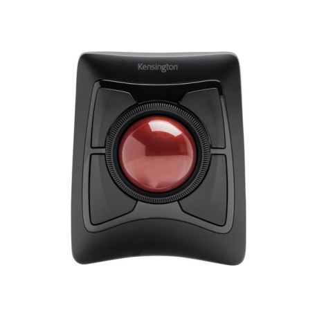 Kensington Expert Mouse Wireless Trackball - Trackball - right and left-handed - optical - 4 buttons - wireless - 2.4 GHz, Bluetooth 5.0 LE - Bluetooth USB adapter - black - 28