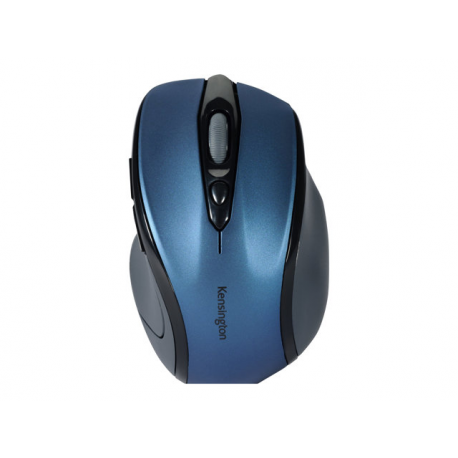 Kensington Pro Fit Mid-Size - Mouse - right-handed - optical - wireless - 2.4 GHz - USB wireless receiver - sapphire blue - 12