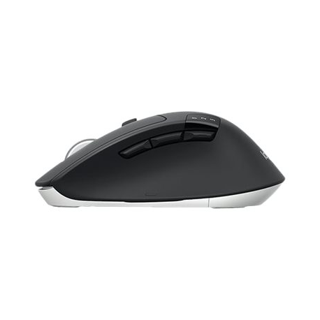Logitech M720 Triathlon - Mouse - right-handed - optical - 7 buttons - wireless - Bluetooth, 2.4 GHz - USB wireless receiver - 9